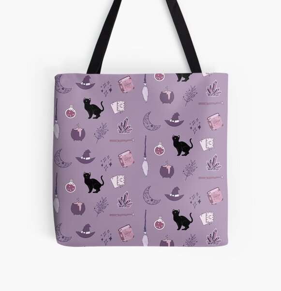 Pack de sorcière violette Tote bag doublé