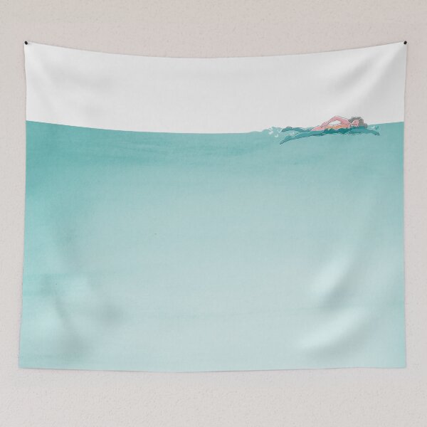Item preview, Front crawl in the lagoon designed and sold by Dear-Koko.