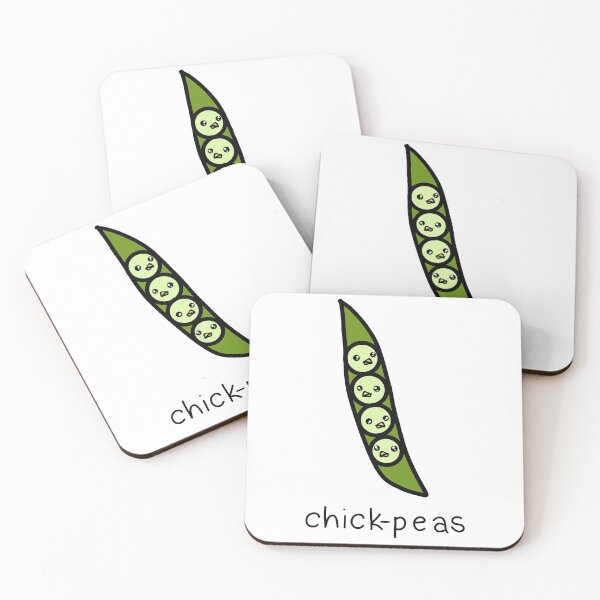Item preview, Funny Cute Chickpeas Pun designed and sold by AbstractPlanet.