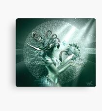 Fractal Mermaid Canvas Print