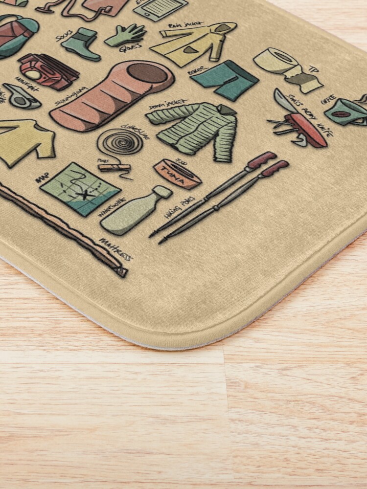 Alternate view of Hiking Adventure Bath Mat
