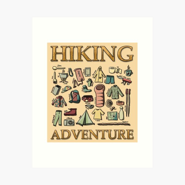 Item preview, Hiking Adventure designed and sold by landcruising.