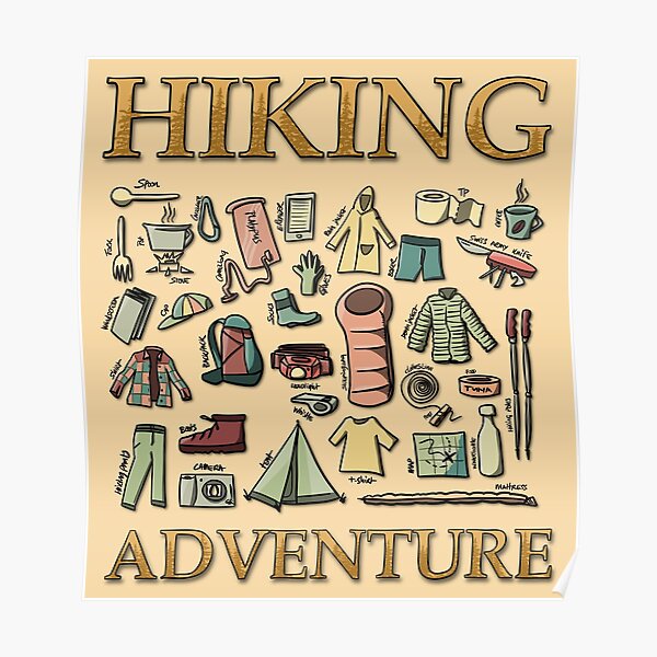 Hiking Adventure Poster