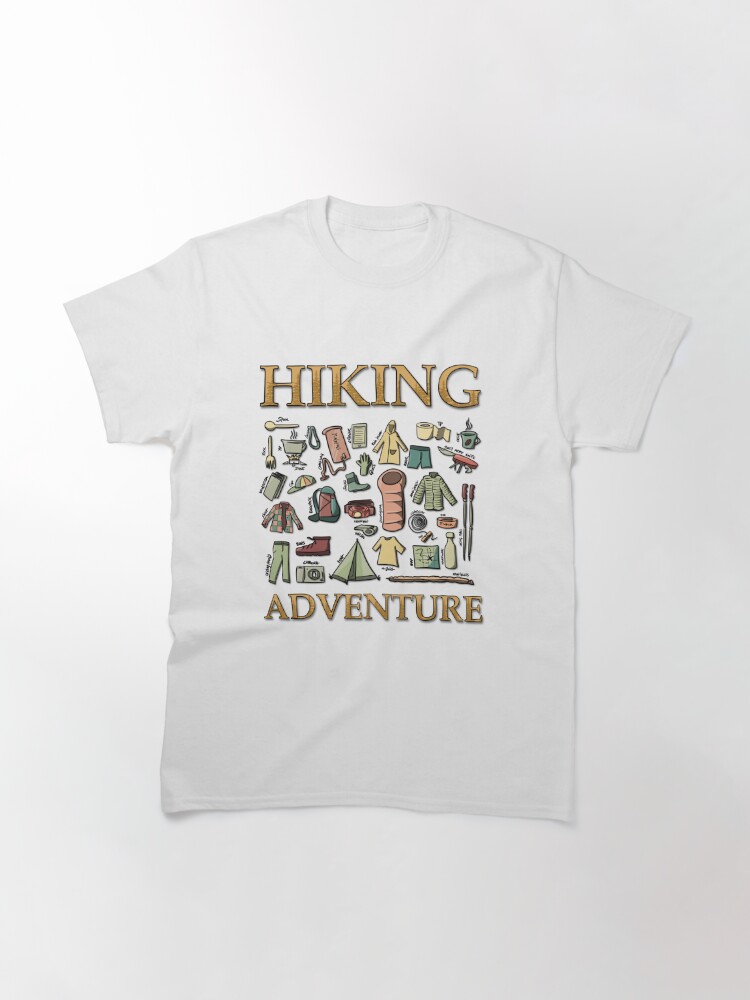 Alternate view of Hiking Adventure Classic T-Shirt