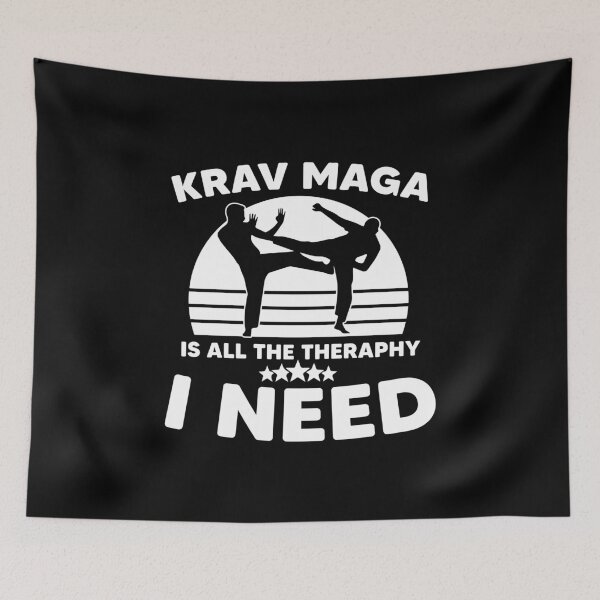 Item preview, A unique Krav Maga gift idea is the therapy I need designed and sold by Nessshirts.
