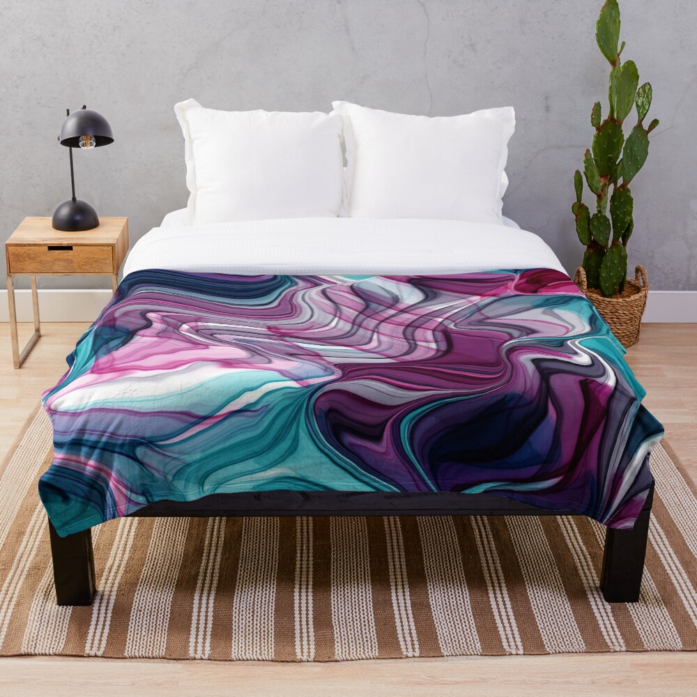 Item preview, Throw Blanket designed and sold by ZodesignArt.