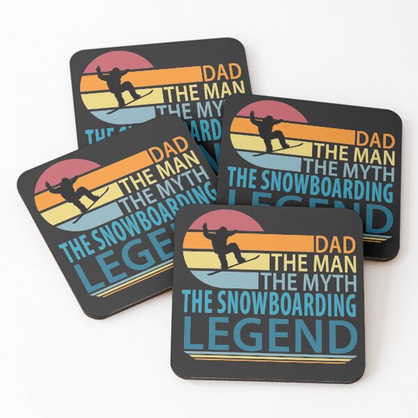 Item preview, Dad, The Man, The Myth, The Snowboarding Legend designed and sold by TravelScientist.