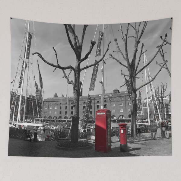 Item preview, Post Box Phone Box London designed and sold by Londonimages.