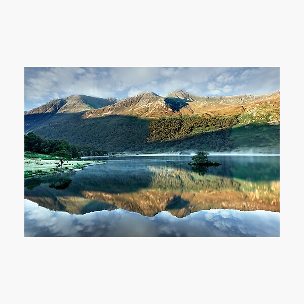Item preview, Early Morning Mist over Crummock Water - English Lake District designed and sold by Martin Lawrence.