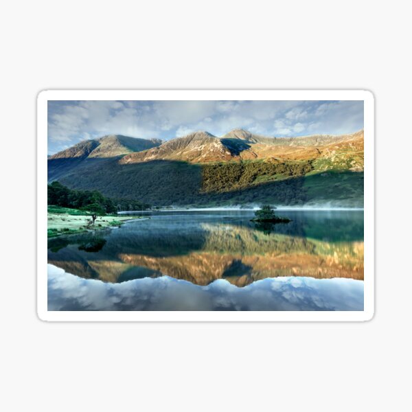 Item preview, Early Morning Mist over Crummock Water - English Lake District designed and sold by Martin Lawrence.