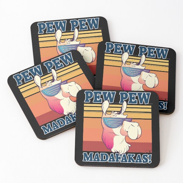 Item preview, Kopie von Pew Pew Madafakas Crazy Cat crazy cat with gun gift idea designed and sold by Renergie.