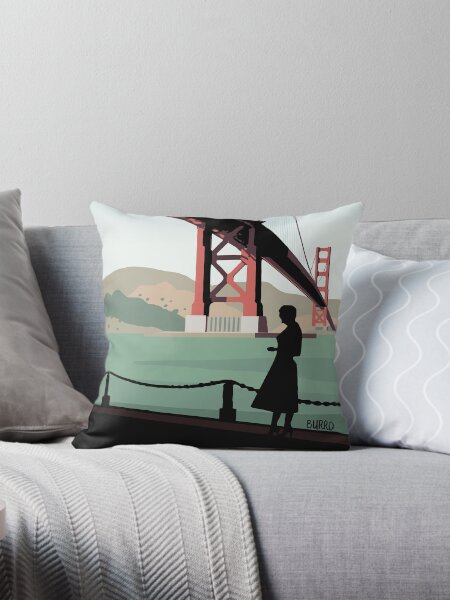 Item preview, Vertigo Golden Bridge Illustration by Burroi designed and sold by burrotees.