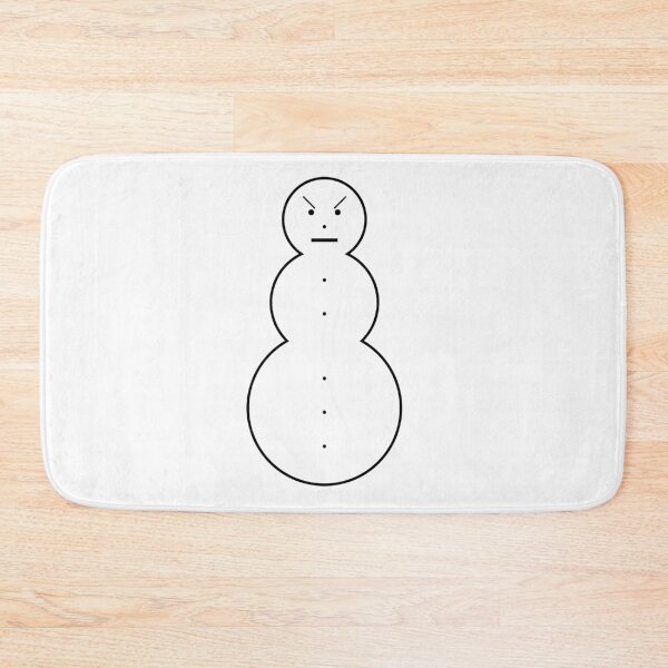Item preview, Angry snowman designed and sold by JuicySchinken.