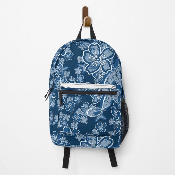 Artikelvorschau, Dark Limited Blue Floral entworfen und verkauft von Giliane Bader.