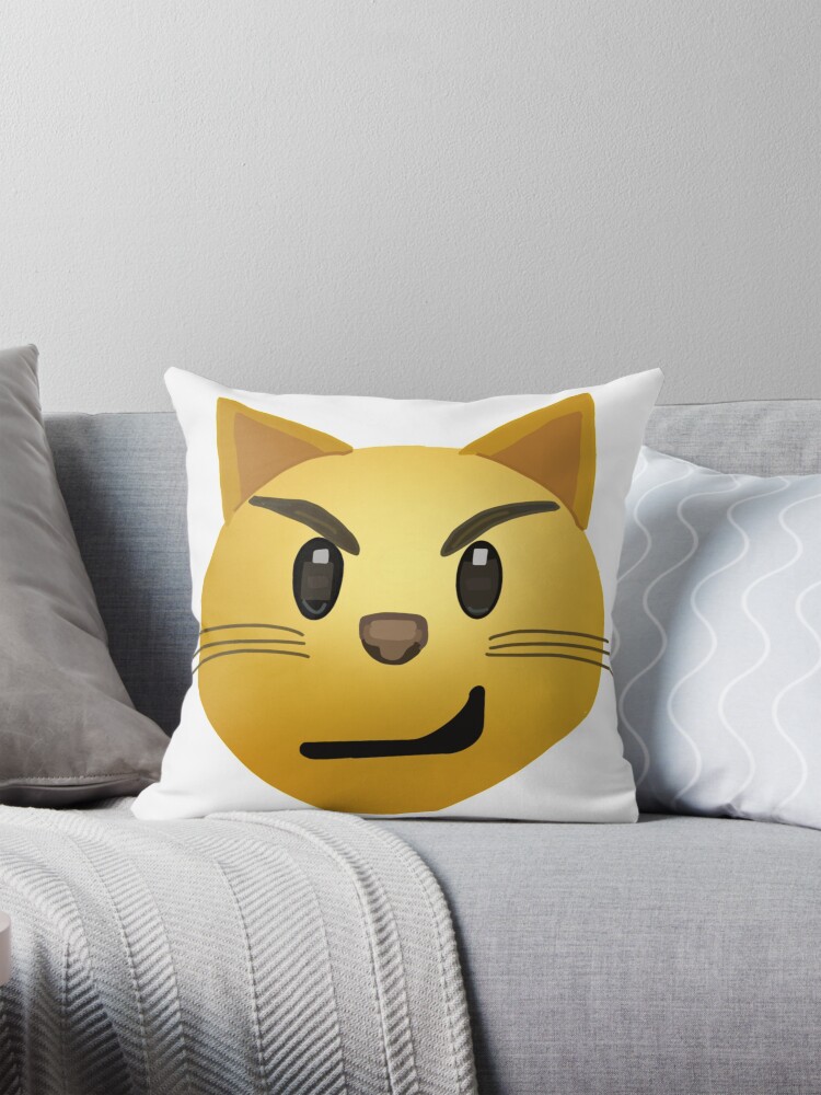 Cat emoji Pillow