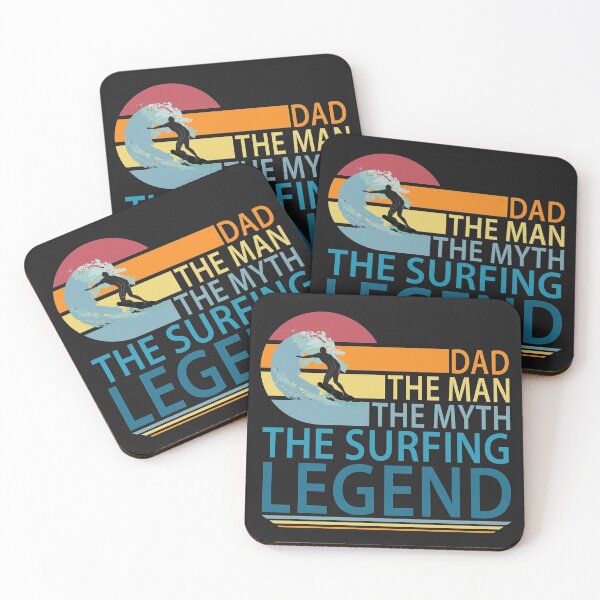 Item preview, Dad, The Man, The Myth, The Surfing Legend designed and sold by TravelScientist.