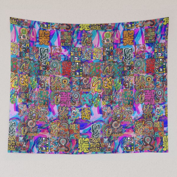 Item preview, Graffiti 21 tapiz 13 designed and sold by Diego Manuel Rodriguez.