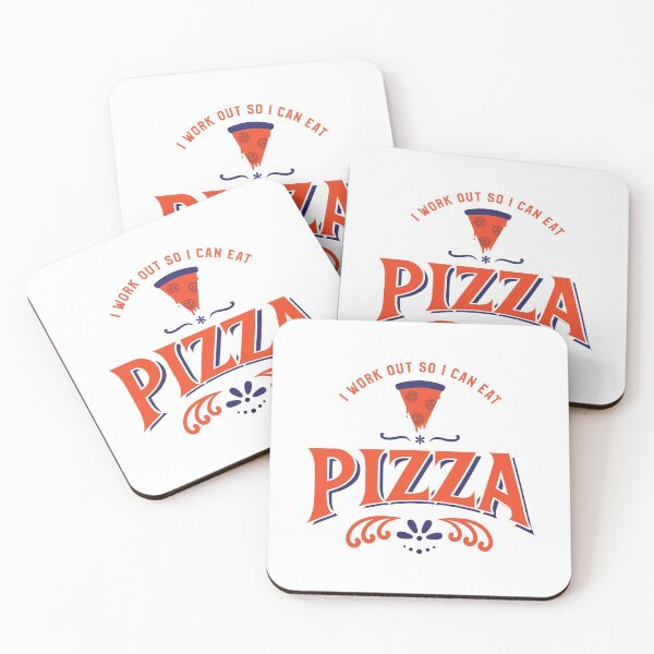 Item preview, I work out so I can eat pizza designed and sold by livetogether.