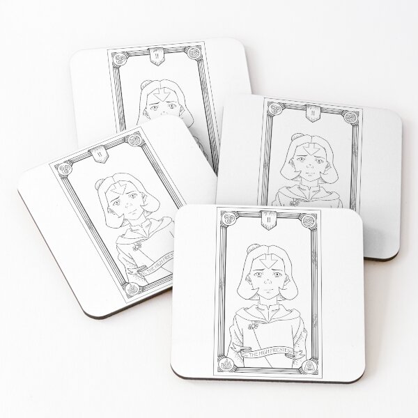 Item preview, Jinora - The High Priestess Tarot Card designed and sold by Catie8D.