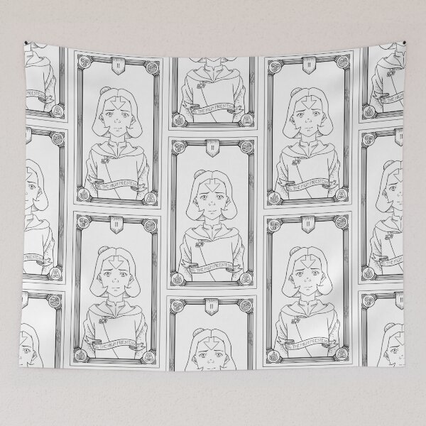 Item preview, Jinora - The High Priestess Tarot Card designed and sold by Catie8D.