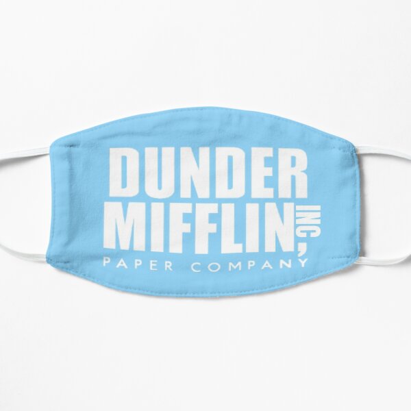 The Office Logo Face Masks Redbubble - scranton business park recreated on roblox dundermifflin