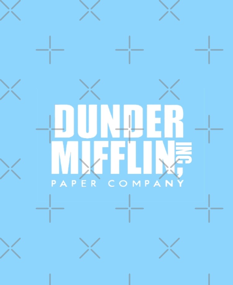 Dunder Mifflin Paper Company Logo Sticker Decal (The Office Funny tv Show)  3 x 4 inch c