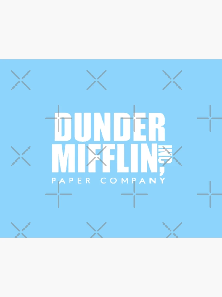  Dunder Mifflin Paper Company Logo Sticker Decal (The Office  Funny tv Show) 3 x 4 inch c : Automotive