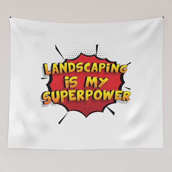 Item preview, Landscaping is my Superpower Funny Design Landscaping Gift designed and sold by Custom365.