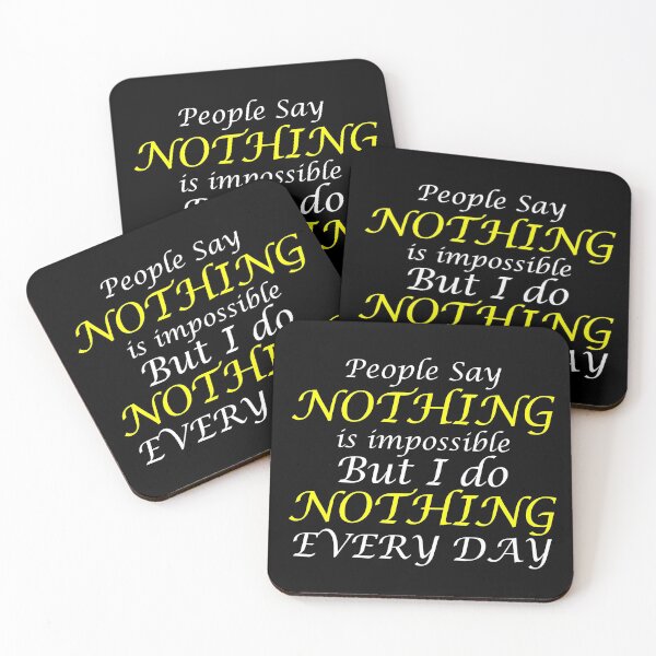 Item preview, Nothing is impossible! designed and sold by TeeZoneZtore.