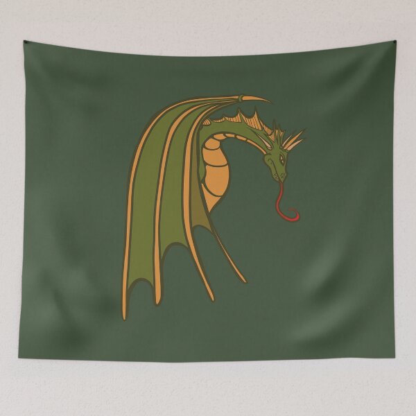 Item preview, Retro Dragon Art designed and sold by FrictionMaxxing.