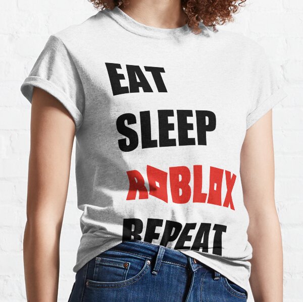 Best Roblox Games T Shirts Redbubble - roblox eat sleep oof reapeat men s premium t shirt spreadshirt