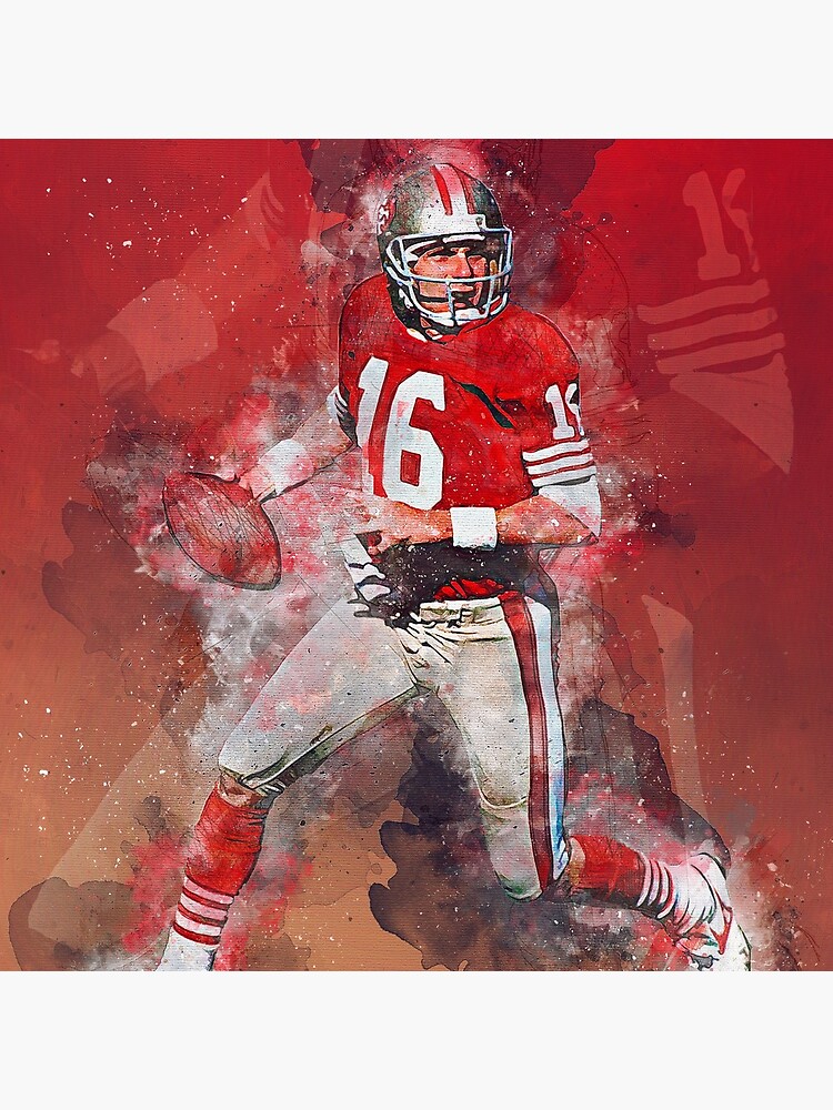 Joe Montana #16 Legendary Pases Poster for Sale by NatureFootball