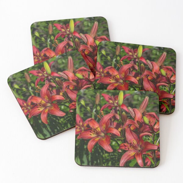 Item preview, Red lilies designed and sold by Irina777.