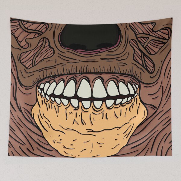Item preview, Fleshy Half-Face designed and sold by artbyjoeski.
