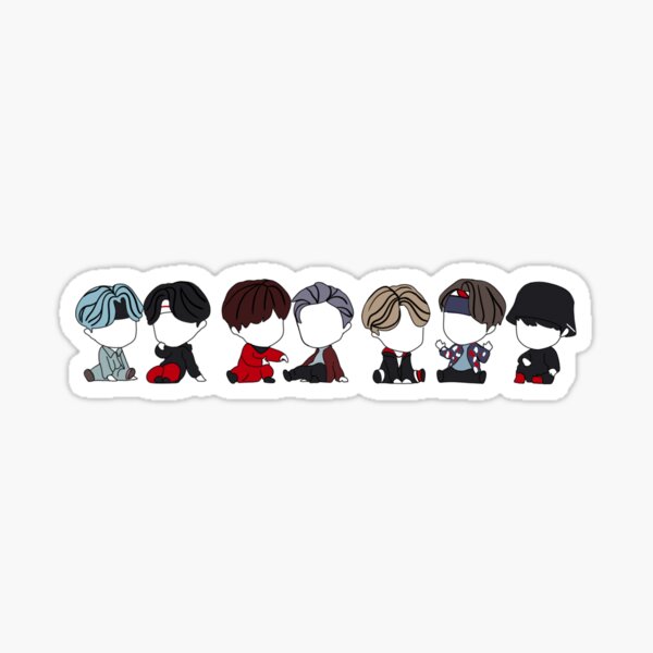 BTS Members TinyTan Sticker by Farhan Laksono - Pixels