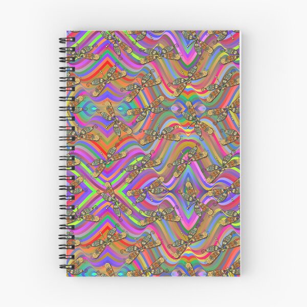 Item preview, Dragonfly Psychedelic Print - Insect, 60s, Groovy, For Her, For Him designed and sold by zexos.