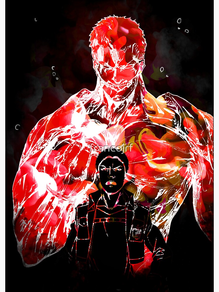 "Armored Titan" Sticker for Sale by francojrf Redbubble