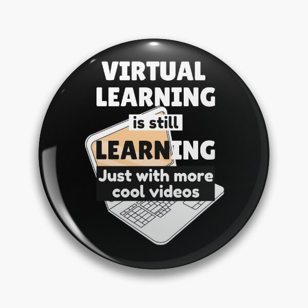 Item preview, Virtual Learning is still Learning Virtual School Typography Design designed and sold by sinceanna.
