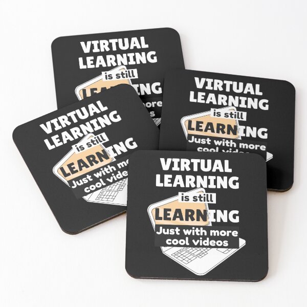 Item preview, Virtual Learning is still Learning Virtual School Typography Design designed and sold by sinceanna.