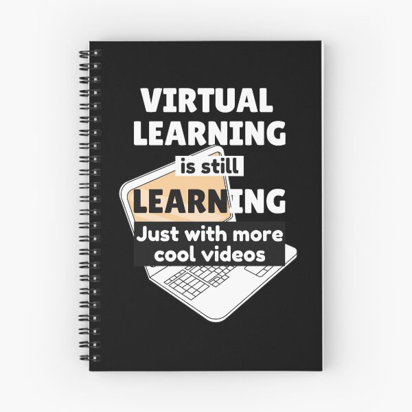 Item preview, Virtual Learning is still Learning Virtual School Typography Design designed and sold by sinceanna.