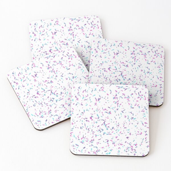 Item preview, Blue Purple Pink Scattered Abstract designed and sold by MixinMadness.