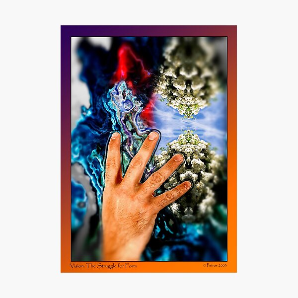 Vision: The Struggle for Form Photographic Print