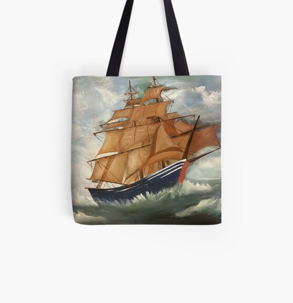 The Voyage by David Eriksen All Over Print Tote Bag