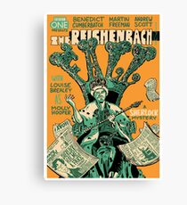 Vintage Poster - The Reichenbach Fall Canvas Print