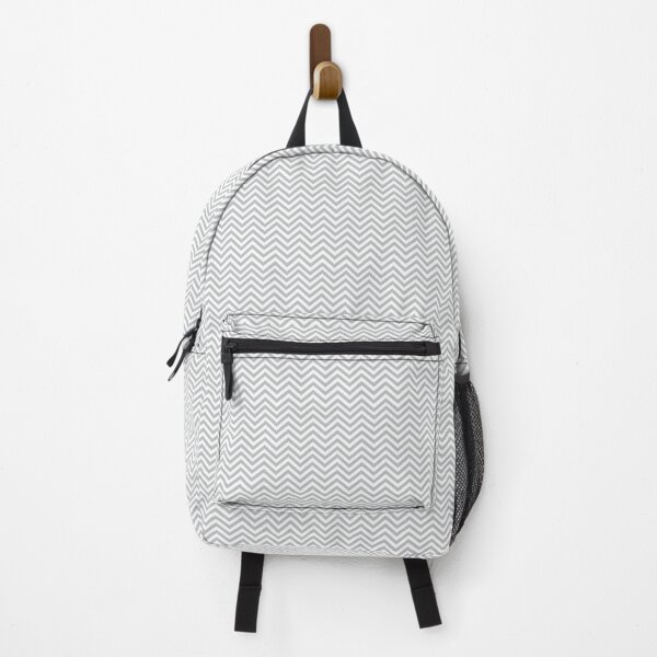 Item preview, Gray and White Zigzag Geometric Pattern designed and sold by cabgodfrey.