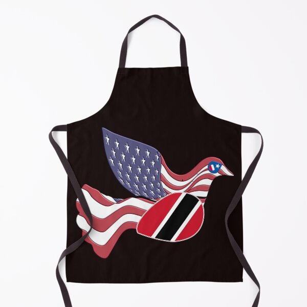 Item preview, EAGLE SHIELD FLAG OF USA AND TRINIDAD AND TOBAGO TRINIDADIANS AMERICANS designed and sold by Ralek.