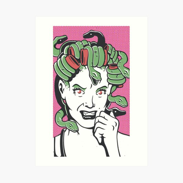 Medusa Art Print