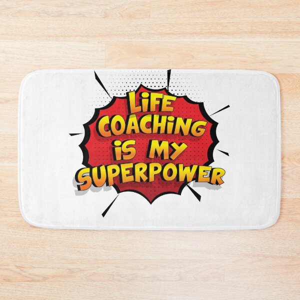 Item preview, Life Coaching is my Superpower Funny Design Life Coaching Gift designed and sold by Custom365.