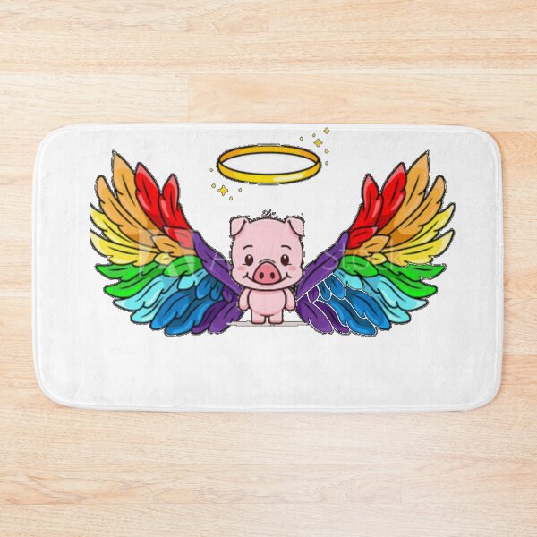 Item preview, Angel pig designed and sold by ahmed degnich.