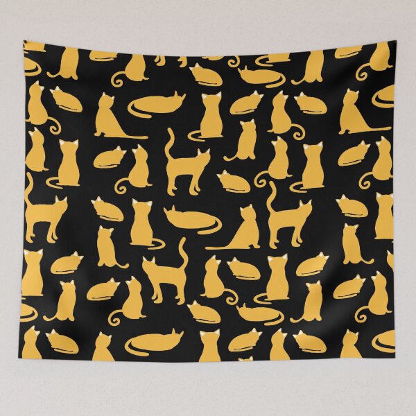 Item preview, Yellow Cat Pattern designed and sold by yellowkats.